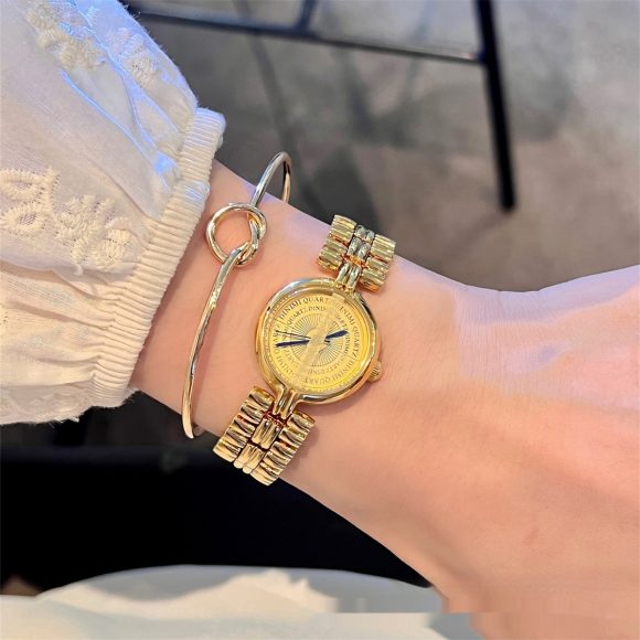 Women's Mid-ancient Light Luxury And Simplicity Advanced Gold Chain Watch - Image 6