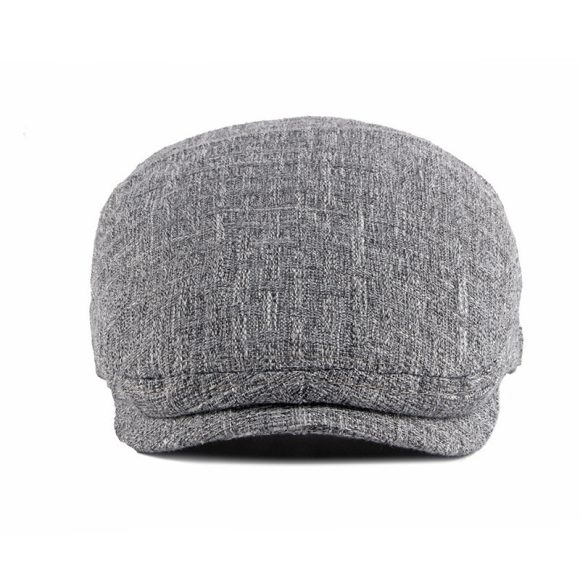 Men's British Retro Breathable Simple Light Board Advance Hats - Image 3