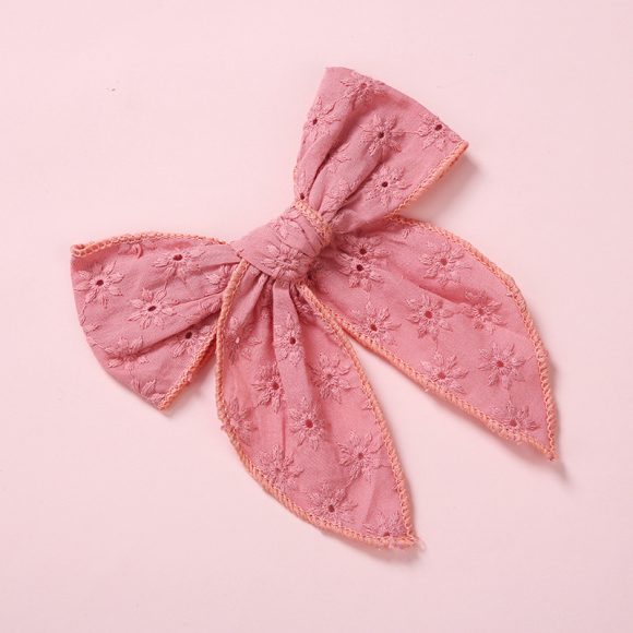 One Word Clip Color Cotton Baby Girl Hairpin - Image 8