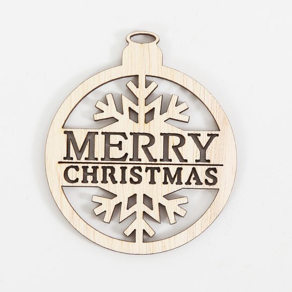 Christmas Party Decorative Creative Hollow Pumpkin Pendant Wooden Craftwork - Image 5