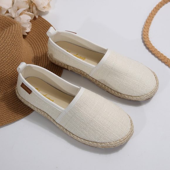 Simple Comfort And Casual Rope Bottom Fisherman Shoes - Image 3