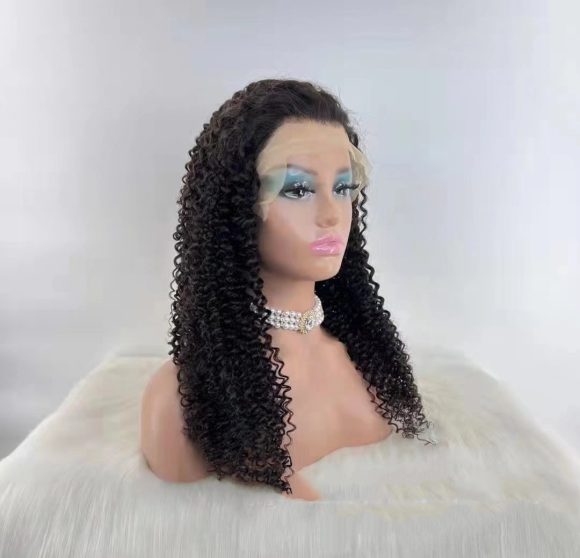 Jerry Curly 13x4 Lace Front Human Hair Wigs150 - Image 3