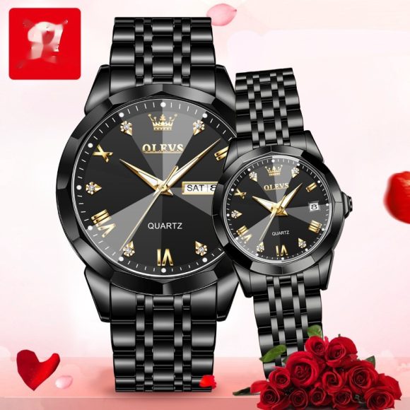 Quartz Watch Valentine's Day Gift Couple Watch Men - Image 2