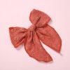 One Word Clip Color Cotton Baby Girl Hairpin - Image 5