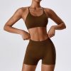 Seamless Beauty Back Yoga Clothes Running Quick-drying Tight Sports Fitness Clothes Suit Women - Image 5