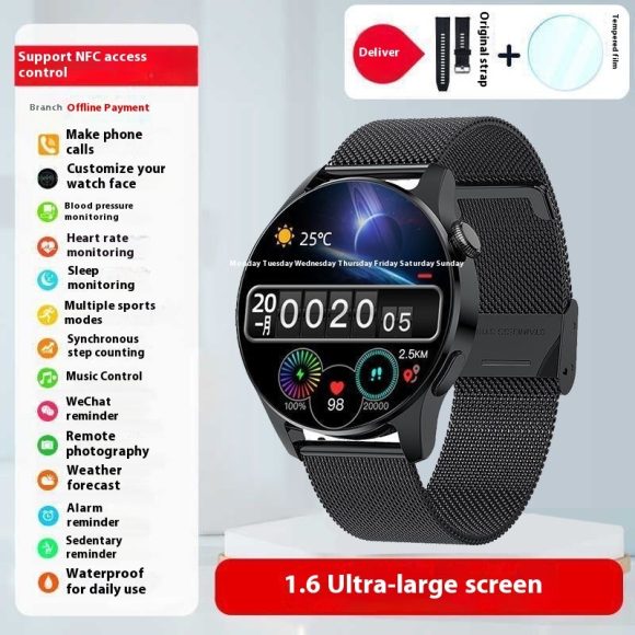 Sports Bracelet Smart Watch Male Blood Pressure Bluetooth - Image 8