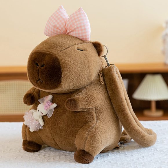 Capybara Backpack Plush Toy Creative Backpack - Image 6