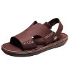 Men's Sandals Dual-use Cowhide Soft Bottom Beach Shoes - Image 5