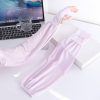 Viscose Fiber Oversleeve Sun Protection Thin Loose Gloves Sleeves - Image 10