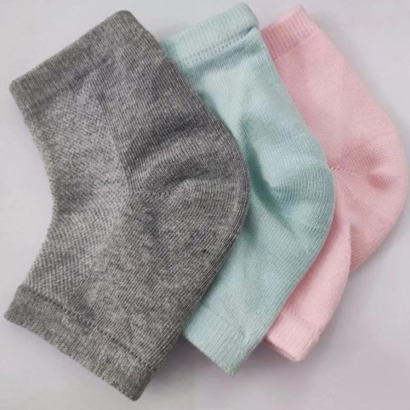 Gel Heel Socks Men And Women Pure - Image 2