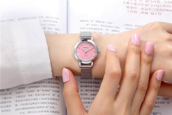 Women's Watch Small Quartz Steel Mesh Belt - Image 4