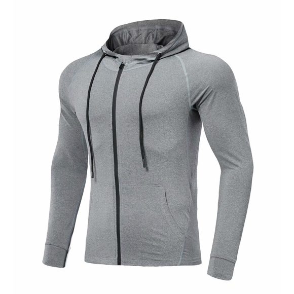 Men's Long-sleeved Stretch Tight Fitness Training Suit - Image 2