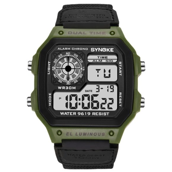 Retro Electronic Watch Luminous Waterproof Sports Men's Watches - Image 9