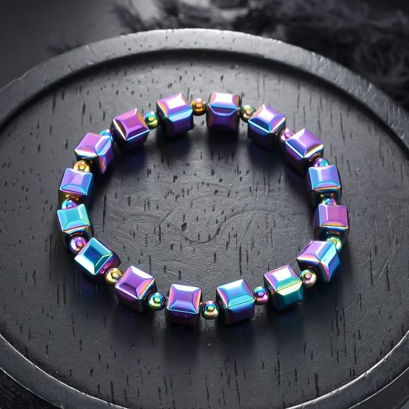 Haematite Bracelet Colorful Magnet Commuter Bracelet Simple Bracelet - Image 6