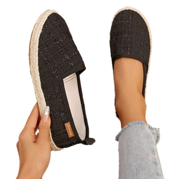 Simple Comfort And Casual Rope Bottom Fisherman Shoes - Image 5