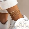 Sweet Cool Leisure Rhinestone Beach Anklet Foot Ornaments - Image 7