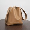 Shoulder Capacity Women's Leather Height Cross Body Bucket Bag - Image 4