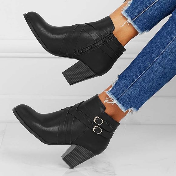 In Stock Short Boots Plus Size Height Increasing - Image 6