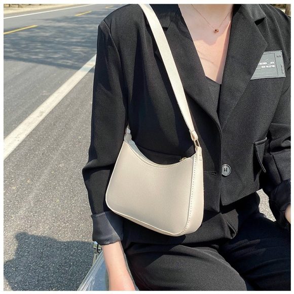 Women's Retro Portable Shoulder Underarm Bag Handbag - Image 4