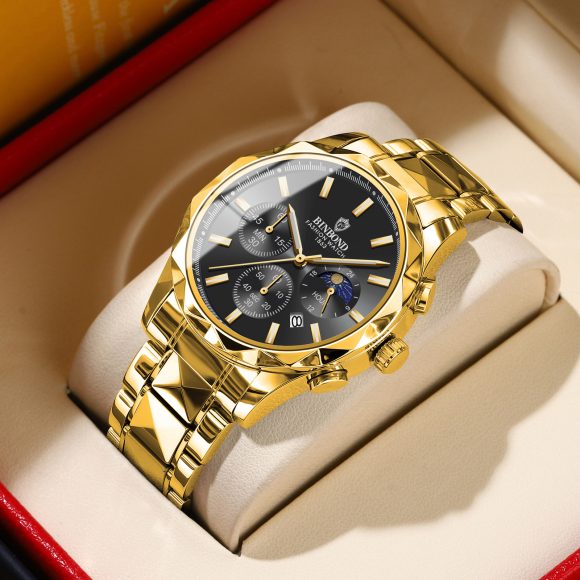 Multifunctional Butterfly Clasp Men's Watch - Image 3