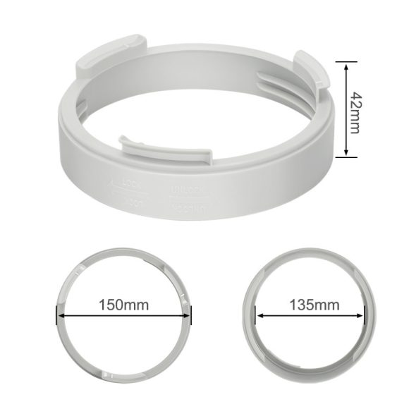 Air Conditioning Exhaust Pipe Exhaust Pipe Heat Exhaust Pipe Circular Interface Diameter 15CM  Air Connector - Image 5