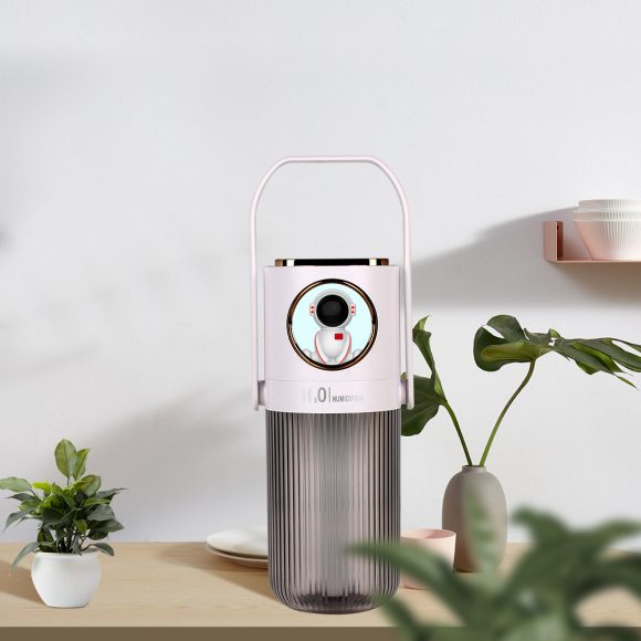 HOMEFISH 2023 New Arrival 300ml Humidifier 2000mah Battery Operation Air Humidifier For Bedroom - Image 4