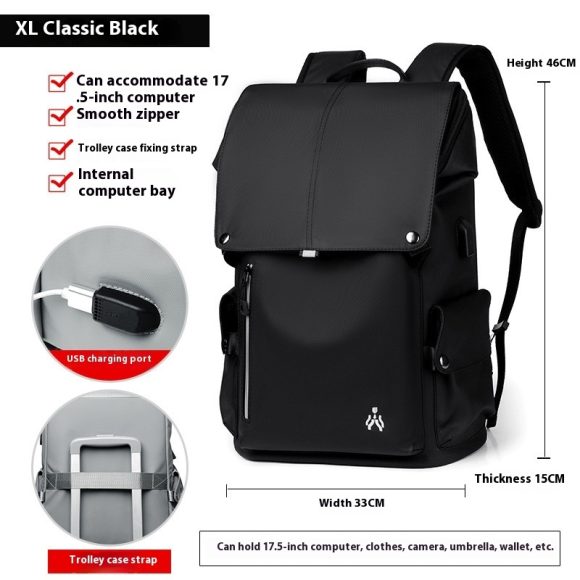 Men's Leisure Travel Multi-functional Computer Backpack - Image 4
