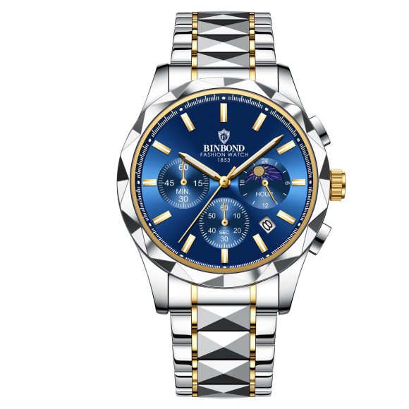 Multifunctional Butterfly Clasp Men's Watch - Image 9