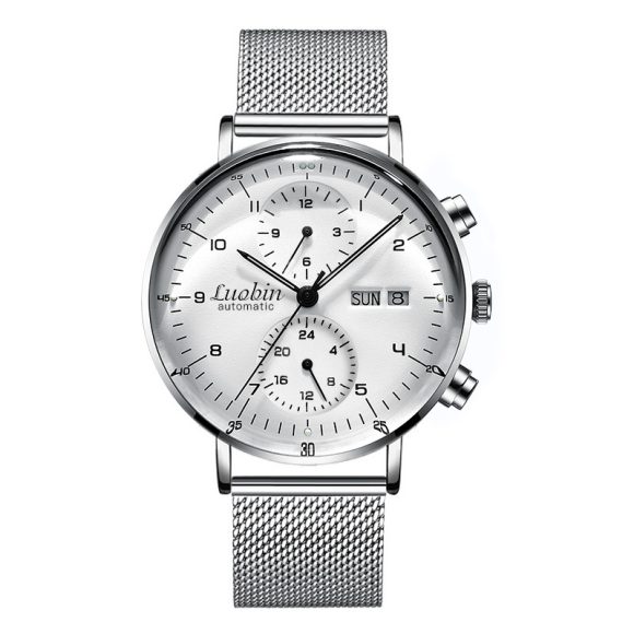 Fully Automatic Mechanical Watch Multifunctional Business Simple Luminous Waterproof - Image 2