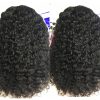 Kinky Curly Short Bob Lace Front Human Hair Wig - Image 2