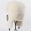 Ushanka Men And Women Imitation Rabbit Fur Outdoor Earmuffs Hat - Image 5