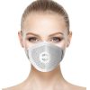 Silica Gel Breathing Valve Activated Carbon Replaceable Cartridge Dust Mask - Image 4