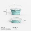 Travel Outdoor Silicone Folding Lunch Box - Image 2