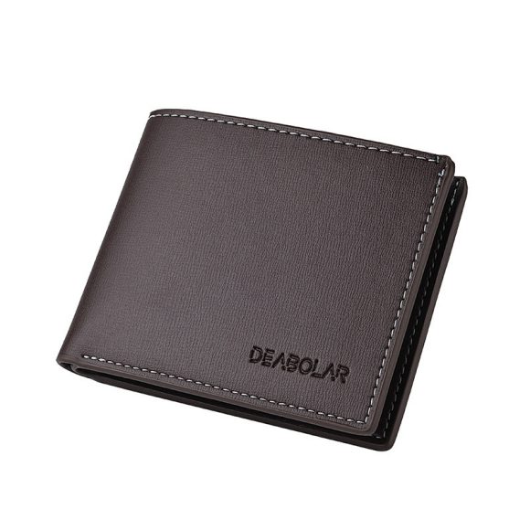 Leisure Two Fold Short Horizontal Men's Wallet - Image 5