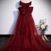 Fish Tail Toast Dress Bride Girl - Image 3