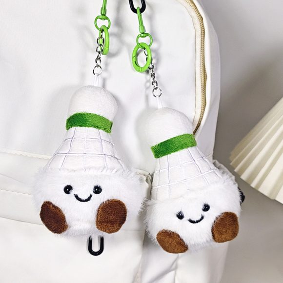 Creative Badminton Plush Toy Pendant Keychain
