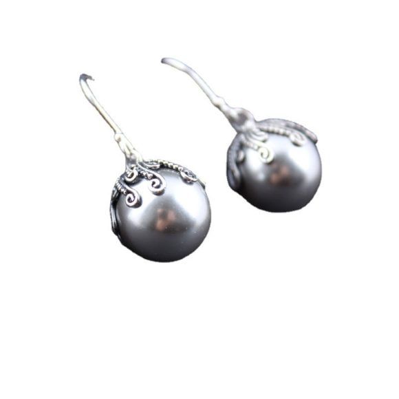 Retro Ethnic Style Shell Pearl Earrings Women - Image 2