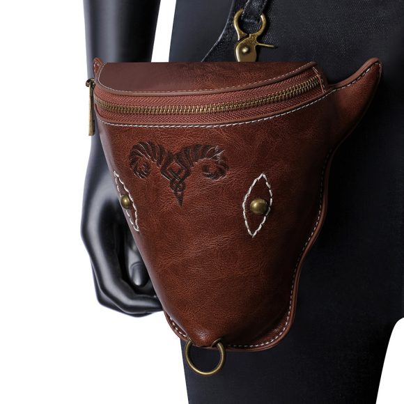 Viking Style Medieval Belt Coin Purse - Image 7