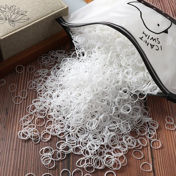Children Rubber Band Small Size Girls' Baby Disposable Rubber Band Color Hair Band - Image 5
