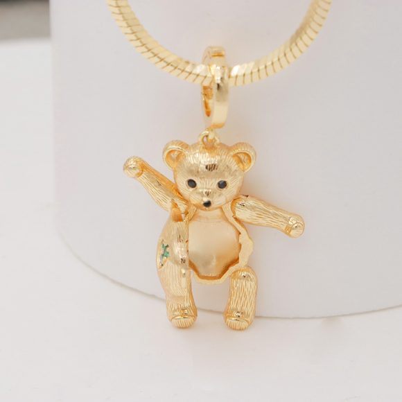 Fashionable New Cute Bear Pendant - Image 2