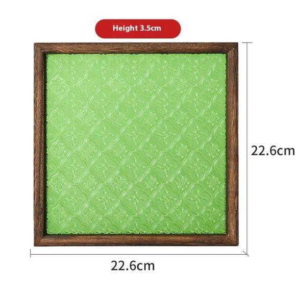 Home Fashion Personality Retro Green Begonia Tray - Image 8