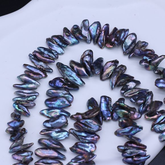Tiny Flawless Natural Freshwater Pearl Dyed Jewelry - Image 4