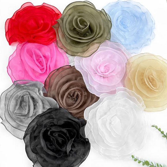 Simple Three-dimensional Flower Decoration Dress Removable Corsage - Image 5