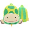 Cute Zoo Children's Schoolbag Backpack Plush Animal Turtle - Image 2