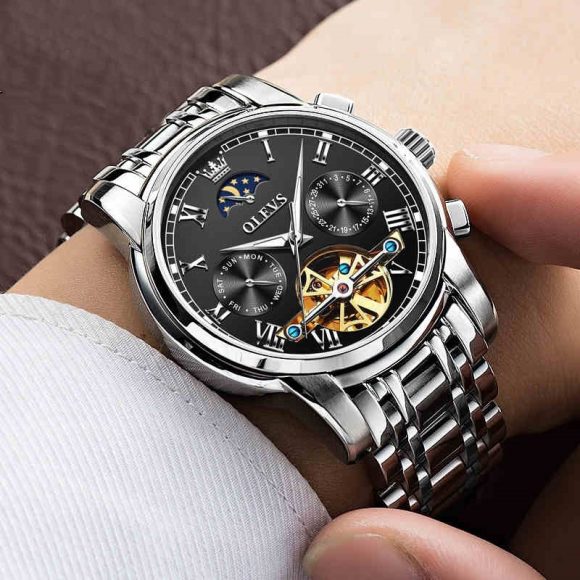 Men's Full-automatic Waterproof Mechanical Watch - Image 6