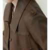 Female Retro Short Pu Leather Coat - Image 10