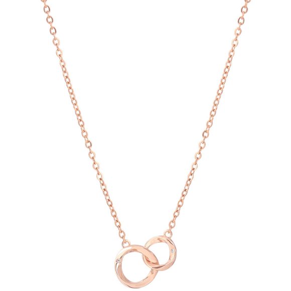 Mobius Strip Necklace Female Summer Circle Clavicle Chain - Image 4
