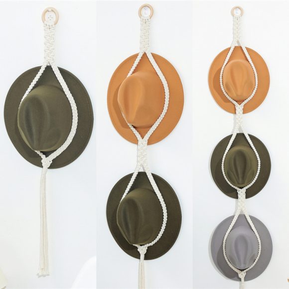 Storage Rack Multi-layer Wall-mounted Clip-on Storage Rack Hanging Cap Tassel Ornaments - Image 2