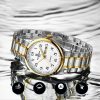 All-steel Double Calendar Middle-aged And Elderly Men's Watch