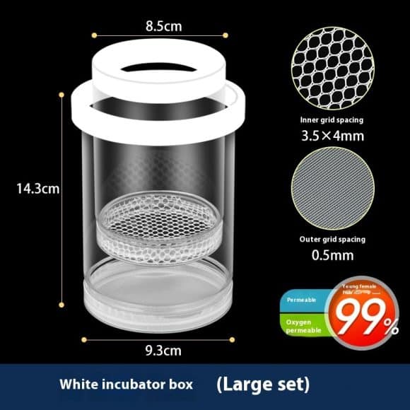 Fish Tank Incubator Breeding Box Acrylic Isolation Box - Image 6